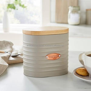 Frascos de almacenamiento de café y té de azúcar martillado de acero inoxidable, bote hecho a mano para cocina de restaurante de Hotel en casa - Product Image 3