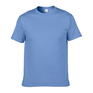 T-shirt unisexe vintage en denim délavé écologique avec broderie patch, coupe ample, col rond, en Spandex/Coton 220g pour le streetwear - Product Image 6