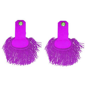 Hombreras ceremoniales con flecos y borlas bordadas para moda - Product Image 4