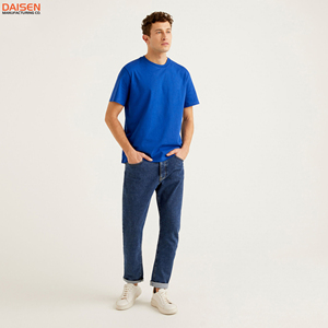 Camiseta de Poliéster y Algodón para Hombre, Transpirable, Manga Corta, Informal, con Logotipo Personalizable, Tallas Juveniles y para Adultos, Suministro al por Mayor OEM ODM - Product Image 5