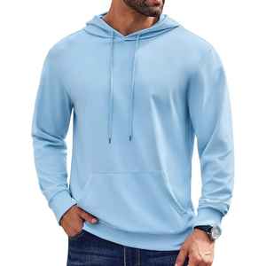 Sudadera con Capucha Unisex de Forro Polar Grueso 100% Algodón OEM para Invierno, Cuello Alto, Ajuste Regular, Hombro Caído, Lisa, de Secado Rápido - Product Image 3