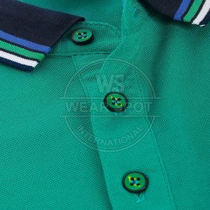 เสื้อโปโลผู้ชายดีไซน์โดดเด่น ราคาส่ง คุ้มค่า ผ้าฝ้าย 100% ระบายอากาศ แห้งเร็ว - Product Image 4