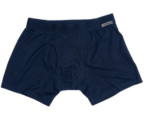 Trendy Mens Cotton Knitted <b>Boxer</b> Briefs Comfortable Soft Breathable Fabric Elastic Waist Sleepwear Casual Daily Wear OEM/ODM - Product Image 1
