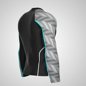 Breathable Men Rash Guards Moisture Wicking Compression Apparel For Gym Workouts Water Sports And Fitness - Product Image 2