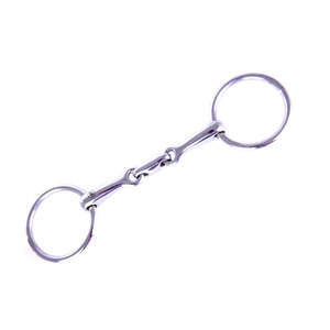 บิตแบบ Snaffle D Ring คุณภาพสูง อุปกรณ์ขี่ม้า พร้อมผิวสัมผัสเรียบเนียน สำหรับการขี่ม้าและการฝึกม้า - Product Image 1