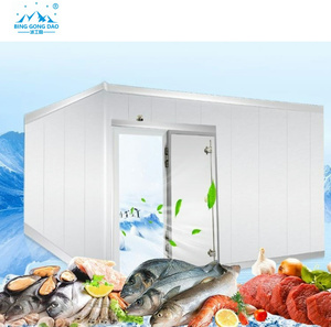 BINGGONGDAO chambre <span class=keywords><strong>de</strong></span> congélation à haute efficacité unité <span class=keywords><strong>de</strong></span> refroidissement Mobile <span class=keywords><strong>de</strong></span> réfrigération commerciale fraîche 3*2.2*2.3m stockage en chambre froide - Product Image 2