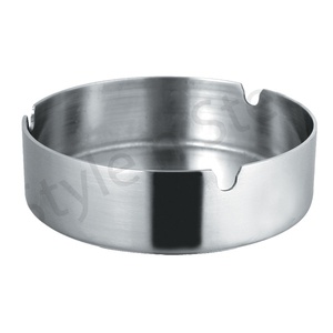 Stainless Steel Wholesale <b>Ashtray</b> for Stainless Steel Round - Product Image 1