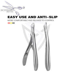 Cortaúñas Profesional de Acero Inoxidable con Doble Resorte, Cortacutículas Profesional - Product Image 2