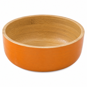 Bol à salade élégant en bois de manguier émaillé, fait main, sûr pour les aliments, pour fruits, salades et collations, idéal pour la cuisine et la table à manger - Product Image 1