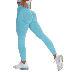 Leggings stylés en spandex et nylon, échancré, qualité supérieure, leggings de yoga décontractés, leggings de gymnastique personnalisés pour femmes vente en gros - Product Image 1