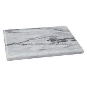 เขียงหินอ่อนที่ใช้งานได้ยาวนานเหมาะสำหรับการสับความต้องการในการสับในชีวิตประจำวันที่ให้ความแข็งแรงและทนทานต่อพื้นผิวเรียบ - Product Image 3