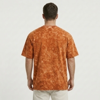 T-shirts Streetwear Personnalisés en Coton 100% Effet Délavé, Impression DTG DTF, Faible MOQ, Fournisseur en Gros, Fabricant de T-shirts Décontractés Oversize et Boxy
