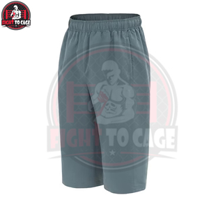 Shorts pour hommes en coton confortable à taille élastique, couleur unie, design unique, nouvelle collection, fabriqués sur mesure par un fournisseur de qualité. - Product Image 2