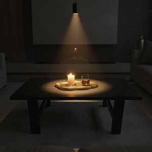 Muebles Modernos para Sala de Estar Estilo Vietnamita, Mesa de Centro Rectangular de Madera de Pino, MDF y Chapa de Fresno KD, Duradera, Ligera y Decorativa - Product Image 4