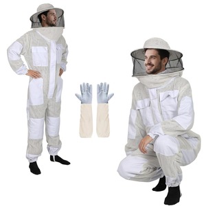 Uniforme d'apiculture de haute qualité pour l'entretien des ruches en extérieur, la récolte du miel, la gestion des apières et les opérations apicoles régulières - Product Image 6