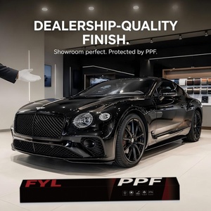 <span class=keywords><strong>Film</strong></span> PPF Noir Brillant Covestro TPU 7,5 mil Hydrophobe Auto-Réparateur Couleur PPF <span class=keywords><strong>Film</strong></span> de Protection de Peinture pour Carrosserie Anti-Rayures Garantie 5 Ans - Product Image 1