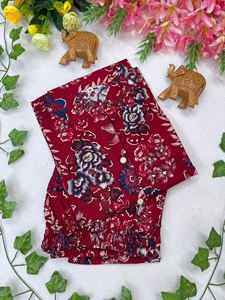 Ensemble Kurti et Palazzo en Rayonne et Coton Imprimé de Qualité Supérieure avec Broderie Métallisée – Léger, pour Usage Quotidien et Décontracté - Product Image 5