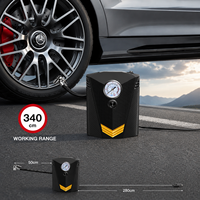12V Portable Car Air Compressor Tire Inflator Pump with Digital Pressure Gauge for Auto Vehicle Accessories