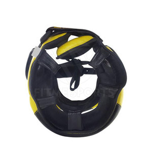 Protector de Cabeza de Boxeo de Cuero Transpirable con Diseño Personalizado y Características de Protección para Uso Unisex - Product Image 6
