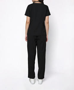 Uniformes Médicos con Cuello en V, Uniformes de Hospital, Conjuntos de Uniformes de Enfermería, Blusas de Manga Corta y Pantalones Jogger para Mujeres Enfermeras - Product Image 6