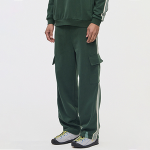 Pantalones Deportivos de Pierna Recta de Lona Gruesa de 350 g/m² de Alta Calidad Personalizados al por Mayor, Pantalones Jogger Oversize para Hombre, Estilo Urbano, Ecológicos - Product Image 3