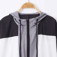 Veste coupe-vent de luxe, style décontracté intelligent, unisexe, résistante au vent et hydrofuge, pour hommes et femmes, minimaliste, coque, marque privée