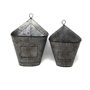 Macetas Colgantes de 3 Niveles de la Más Alta Calidad, Acabado Negro, Hierro Galvanizado con Cadena Cromada para Decoración del Hogar y Jardín, en Oferta - Product Image 3