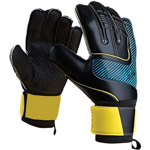 Gants de gardien de but de football à prix réduit, paume en latex durable, tissu respirant et coussinets doux et confortables - Product Image 4