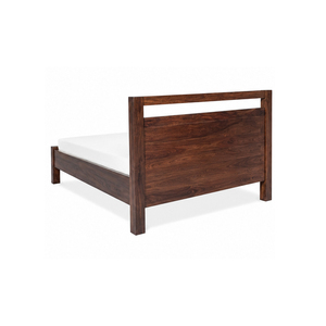 เตียงคิงไซส์ไม้มะม่วงแท้สไตล์อินเดียสำหรับใช้ในบ้านและโรงแรม - Product Image 4