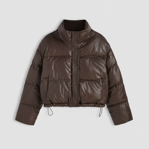 Veste matelassée pour homme à capuche imperméable, sur mesure, OEM, vente en gros - Product Image 1