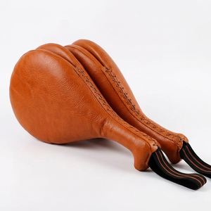 Cible de Taekwondo ronde pour enfants en cuir PU et mousse EVA – Équipement de frappe - Product Image 5