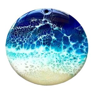 Posavasos de cantidad Premium Respetuoso con el medio ambiente en uso Manteles individuales de mesa de resina de alta demanda Posavasos de cerveza de café redondo sólido elegante - Product Image 1