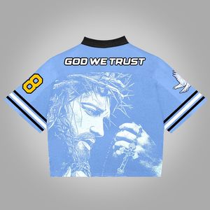 เสื้อฟุตบอลอเมริกันแบบหนาพิเศษ ไซส์ใหญ่ แขนสั้น คุณภาพสูง สำหรับขาย - Product Image 5