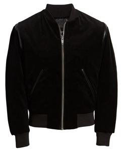 Nouvelle arrivée, tendance, veste bomber en toile pour homme de haute qualité, coupe ajustée, classique, brillante, décontractée, pour l'extérieur, 100% fibre de bambou - Product Image 3