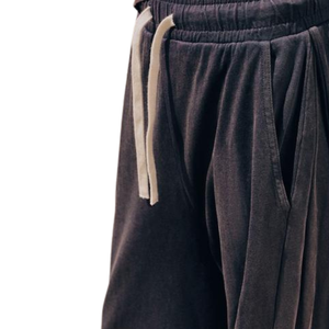 Women's Baggy Wide Leg Sweatpants Relaxed Fit Drawstring <b>Elastic</b> <b>Waist</b> Casual <b>Trousers</b> <b>with</b> Pockets Custom OEM Streetwear - Product Image 6