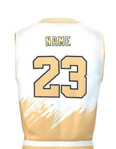 Uniforme de Baloncesto Reversible Personalizado de Alta Calidad para Hombre, Secado Rápido, Cuello en V, Sin Mangas, Colores Personalizados, Ropa de Baloncesto - Product Image 5