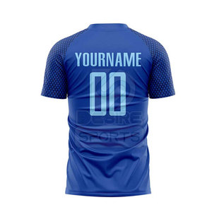 Uniforme de Fútbol Masculino de Alta Calidad, Ropa de Equipo con Colores y Logotipo Personalizados, Duradero, 100% Poliéster, Ecológico y Transpirable para Deportes - Product Image 4