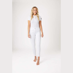 Pantalones de nailon para montar a caballo ajustados ecuestres personalizados de alta calidad para mujer, venta al por mayor en línea - Product Image 4