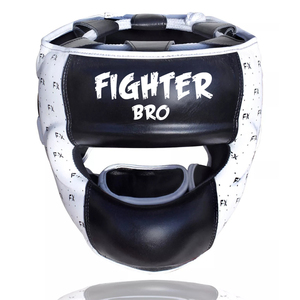 Casque de boxe en cuir artificiel, protection professionnelle pour entraînement MMA et Muay Thai - Product Image 3
