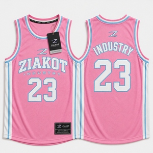 Maillot de basket authentique noir et blanc à rayures fines, personnalisé, le plus vendu en gros pour l'industrie - Product Image 2