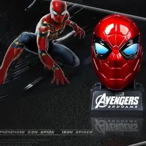 Marvel Avengers Alliance modèle mobile fait à la main en acier Iron Man Spider Man Captain America métamorphose poupée jouets cadeau