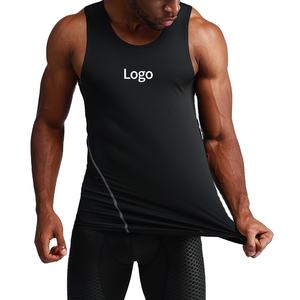 Fabricant Logo personnalisé Gym Fitness Hommes Musculation Stringer Débardeur Quantité Impression XXL Coton Pistolet OEM Personnalisé Anti Style - Product Image 1