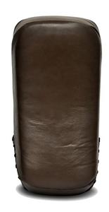 Low MOQ New Style Kick Thai <b>Pads</b> Kickboxing Mma Muay Thai Boxing Training Genuine Cowhide Leather Curved Kick <b>Pad</b> Factory Supply - Product Image 6