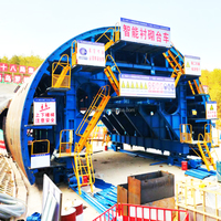 Fabrication chinoise, usine chinoise : Chariot de coffrage en acier haute performance pour la construction de tunnels, système de commande hydraulique, très demandé pour les voies ferrées à grande vitesse