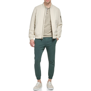 Blouson Bomber Homme de Luxe Léger et de Haute Qualité avec Fermeture Éclair et Poignets Côtelés – Veste Extérieure Élégante - Product Image 2