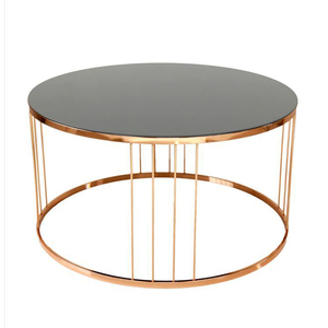 Modern Design High Quality Coffee Table Antique Living Room Furniture Coffee Table Round Shape Home Decorative Furniture - Product Image 1