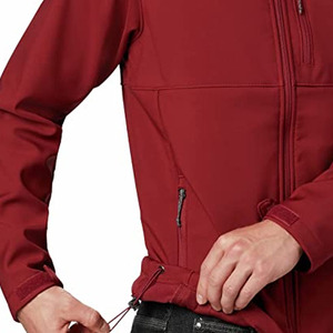 Lightweight <b>Men</b> Softshell <b>Jacket</b> with Breathable Material Custom Logo <b>Men</b> Softshell <b>Jacket</b> for Sportswear - Product Image 4