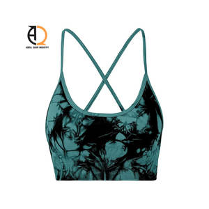 Conjunto Deportivo para Mujer, Top Deportivo y Pantalones Cortos de Cintura Alta, Ropa Deportiva Transpirable para Yoga y Fitness, Tallas Grandes - Product Image 4