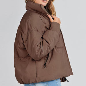 OEM Factory Prices Women's Customized Heated Eco-Friendly <b>Quilted</b> Puffer Coat Jacket Nylon Lining Waterproof Breathable Casual - Product Image 4