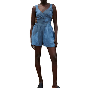 Shorts en jean légers et respirants, personnalisables, qualité supérieure, tendance, pour femmes, toutes tailles, avec votre marque - Product Image 1